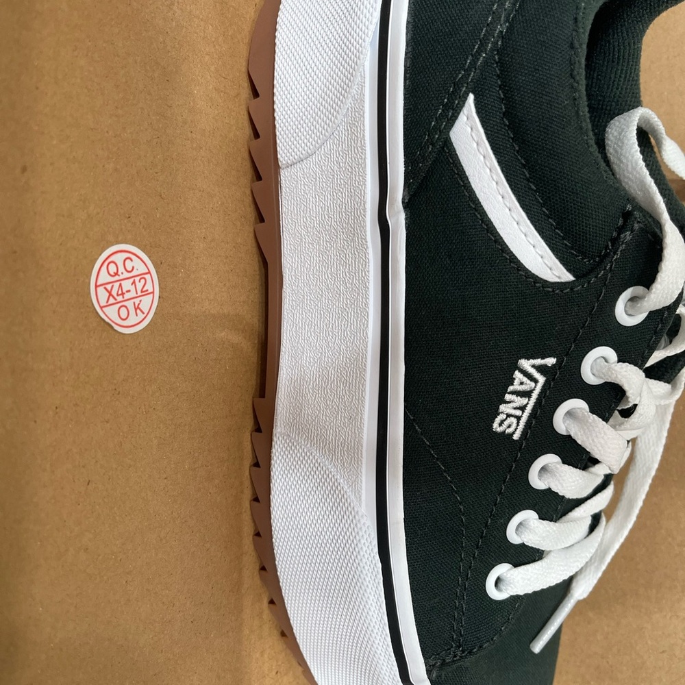 Vans Black and White Classic Sneakers